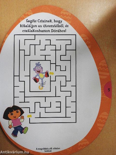 Vidám játékok Dórával