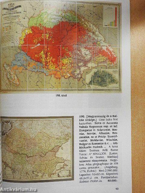 A Krisztina Antikvárium 49. könyv, kézirat, plakát és térkép aukciója