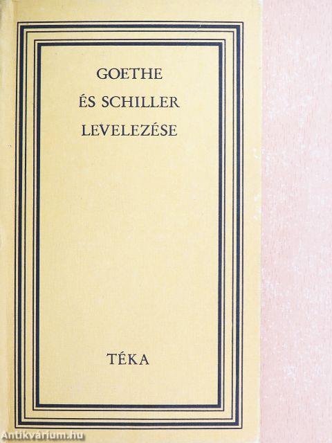 Goethe és Schiller levelezése
