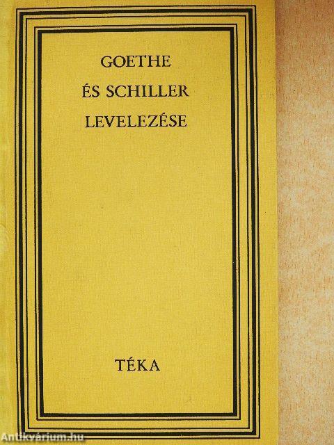 Goethe és Schiller levelezése