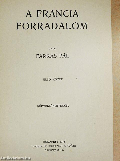 A francia forradalom I-II.