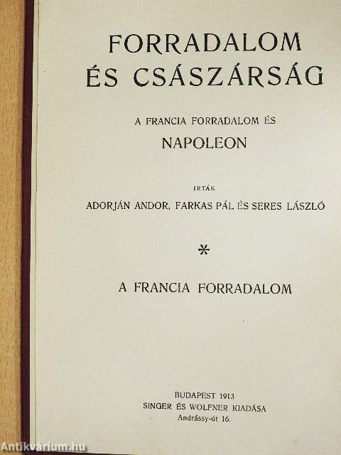 A francia forradalom I-II.