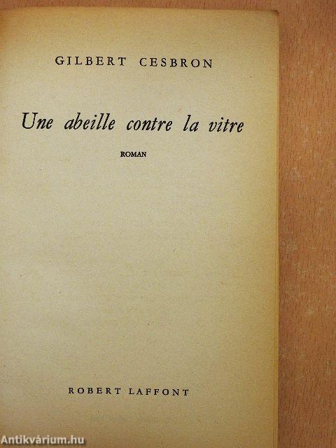 Une abeille contre la vitre