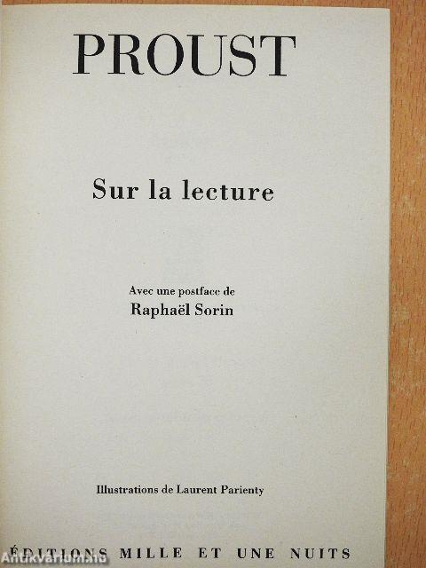Sur la Lecture