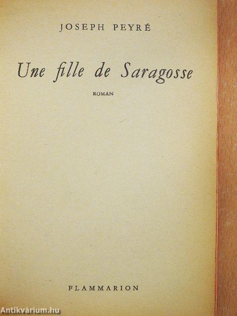 Une fille de Saragosse