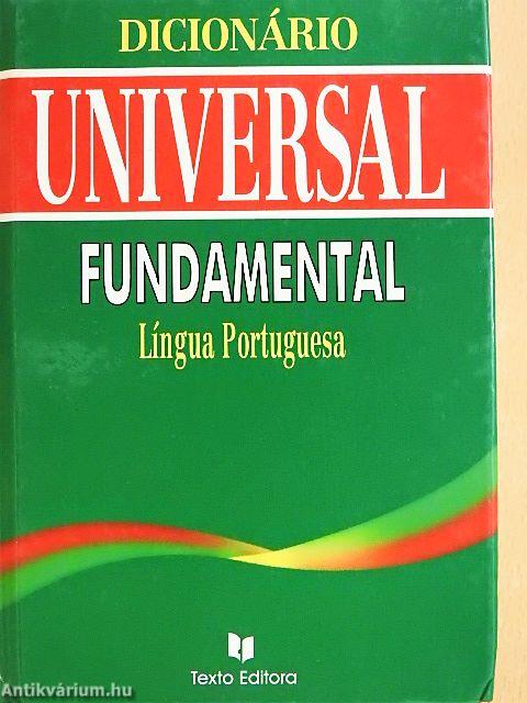 Dicionário Universal Fundamental - Língua Portuguesa