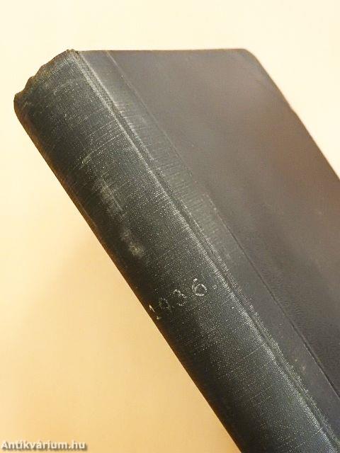 A Magyar Gyógyszerésztudományi Társaság Értesitője 1936.