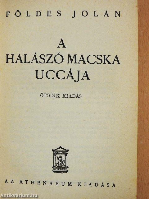 A halászó macska uccája