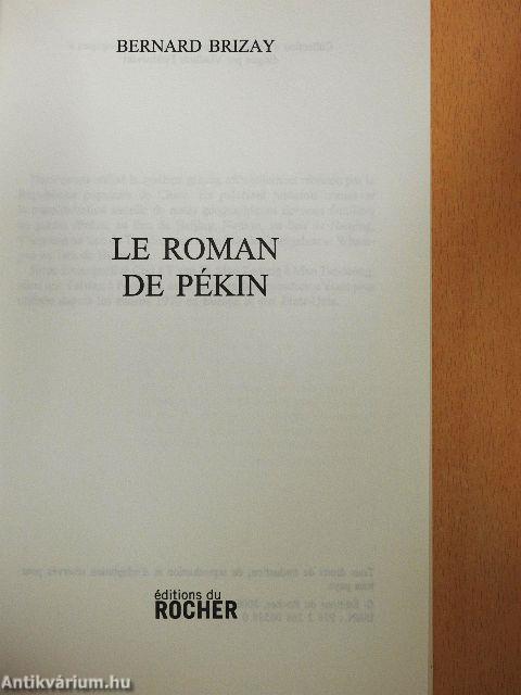 Le Roman de Pékin
