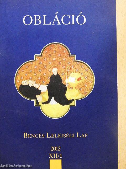 Obláció 2012. XII/1