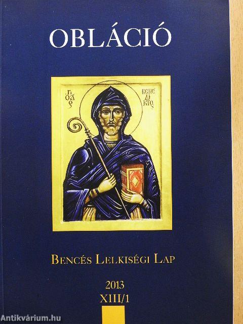 Obláció 2013. XIII/1