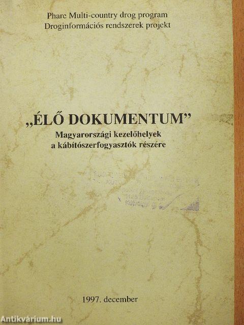 "Élő dokumentum"