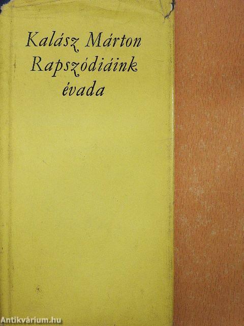 Rapszódiáink évada