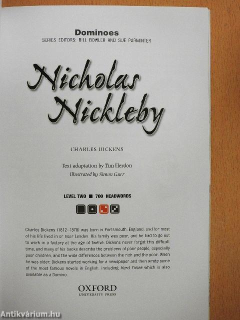 Nicholas Nickleby - CD-vel