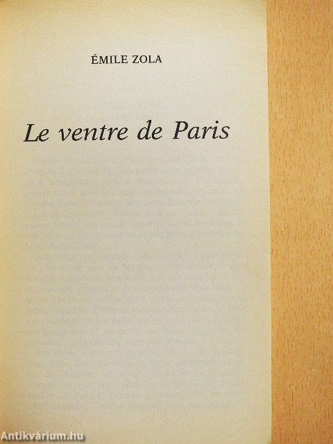Le ventre de Paris