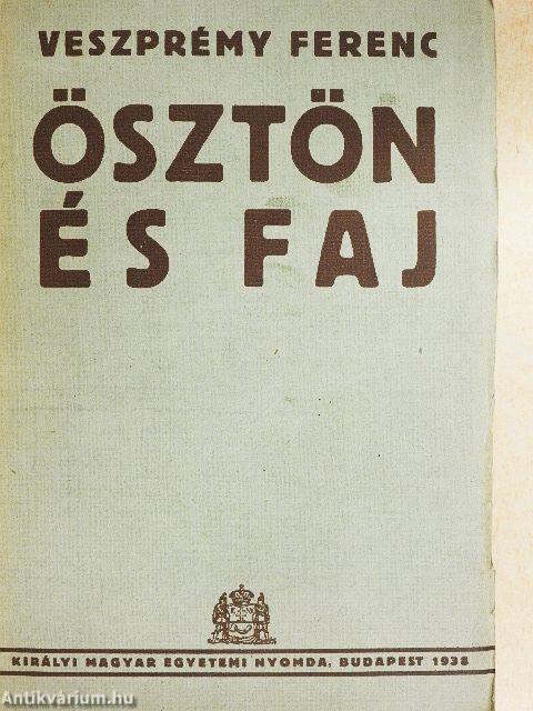 Ösztön és faj