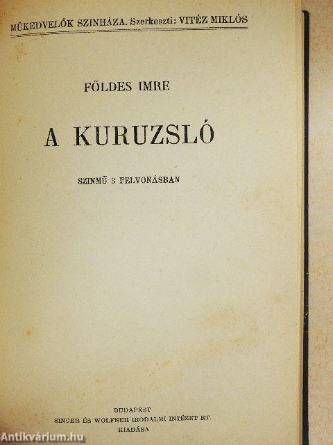 Bakony/Elzevir/A kuruzsló/Fej vagy irás