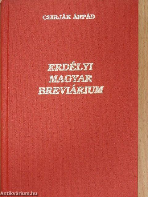 Erdélyi magyar breviárium