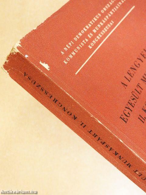 A Lengyel Egyesült Munkáspárt II. kongresszusa