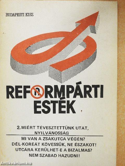 Reformpárti esték 2.