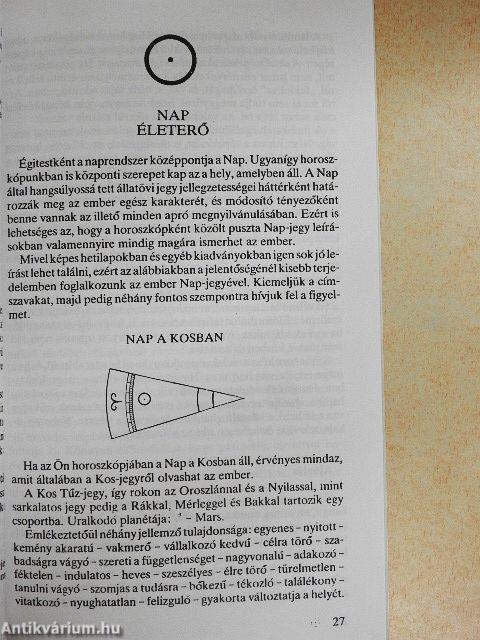 Kezemben a horoszkópom