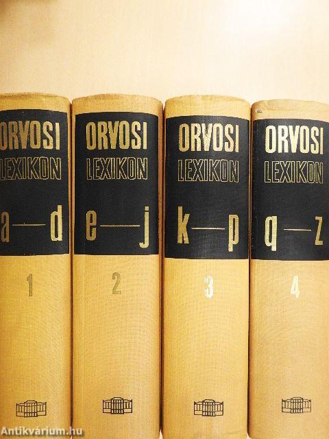 Orvosi lexikon 1-4.