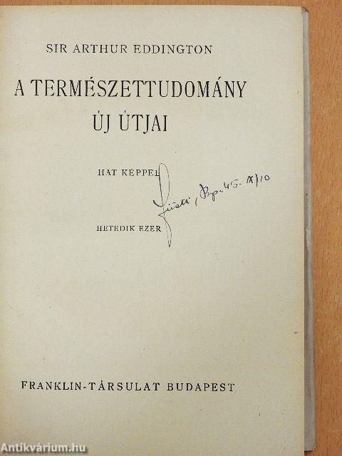 A természettudomány új útjai