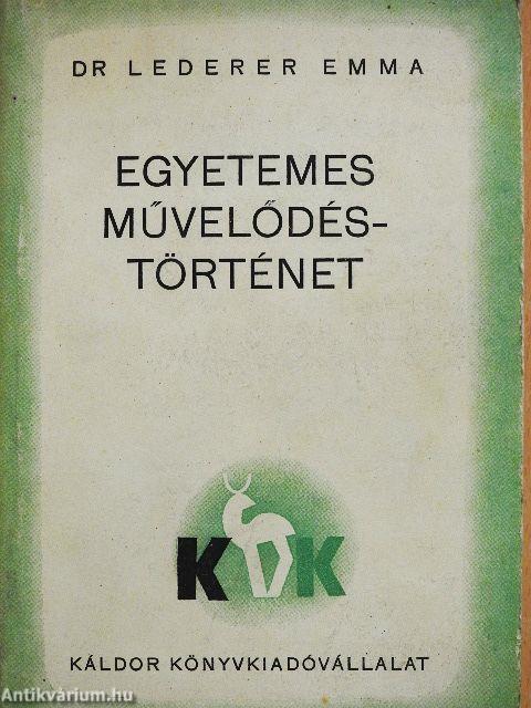 Egyetemes művelődéstörténet