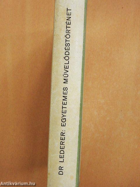 Egyetemes művelődéstörténet