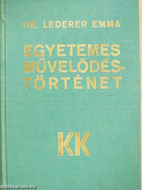 Egyetemes művelődéstörténet