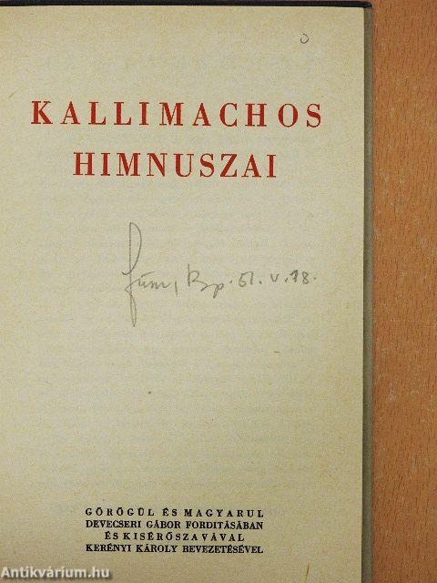 Kallimachos himnuszai