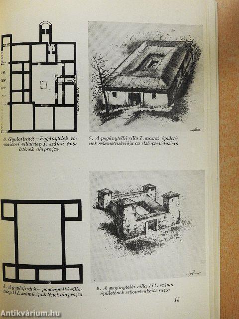 Rómaikori villák a Balatonvidéken