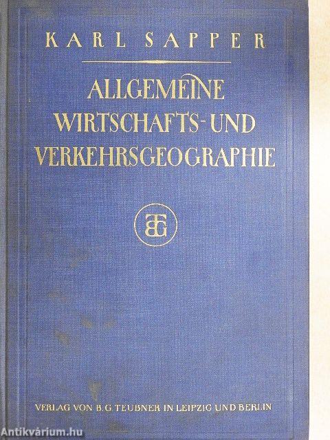 Allgemeine Wirtschafts- und Verkehrsgeographie