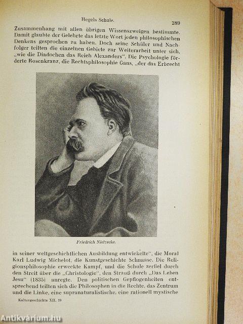 Das kulturbild des neunzehnten Jahrhunderts