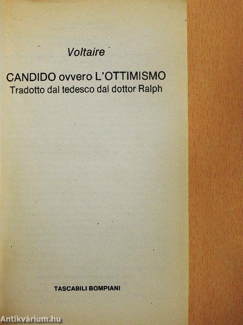 Candido ovvero l'Ottimismo