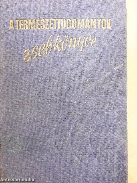 A természettudományok zsebkönyve