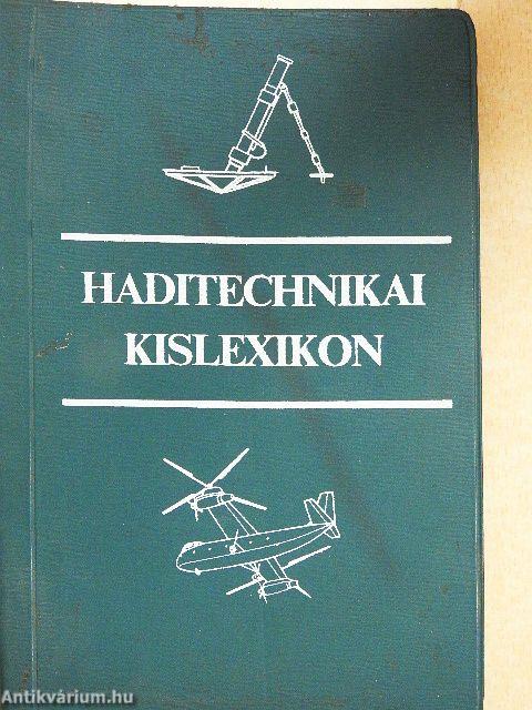 Haditechnikai kislexikon