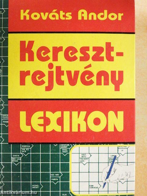 Keresztrejtvény lexikon