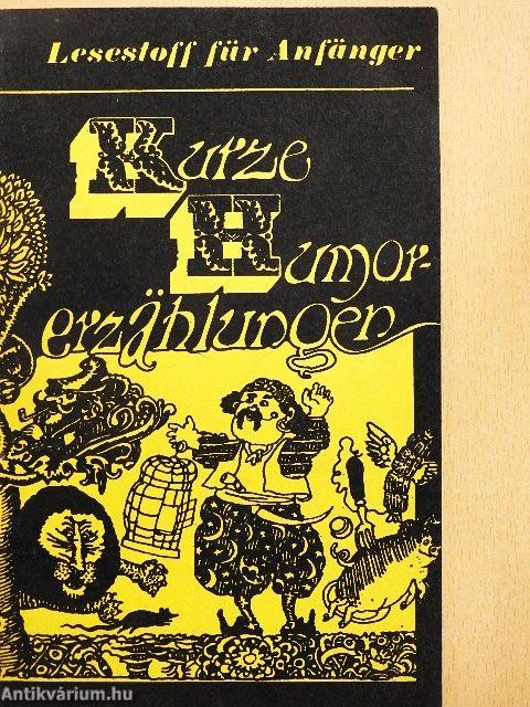 Kurze Humorerzählungen