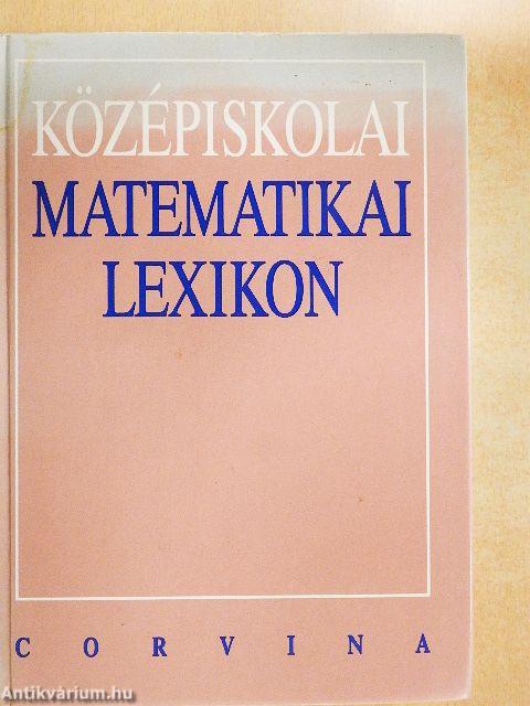 Középiskolai matematikai lexikon