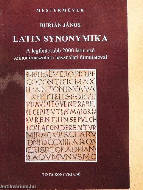 Latin synonymika