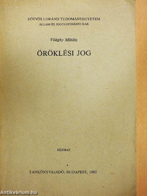 Öröklési jog