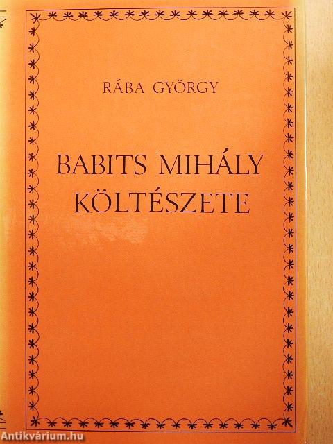 Babits Mihály költészete