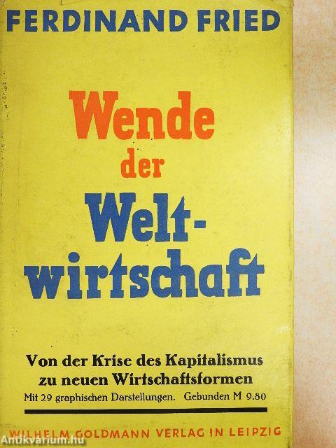 Wende der Weltwirtschaft
