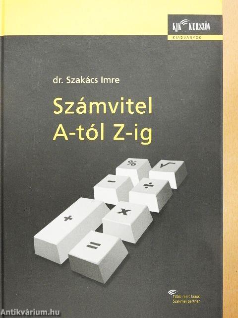 Számvitel A-tól Z-ig