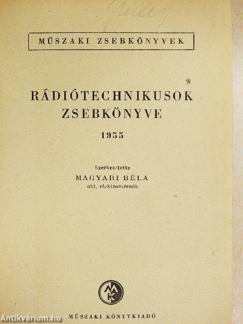 Rádiótechnikusok zsebkönyve