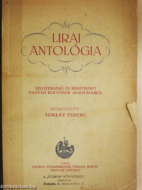Lirai antológia