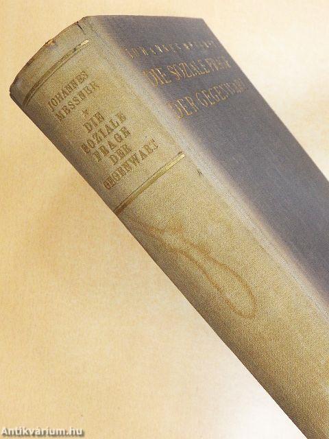 Die soziale Frage der Gegenwart