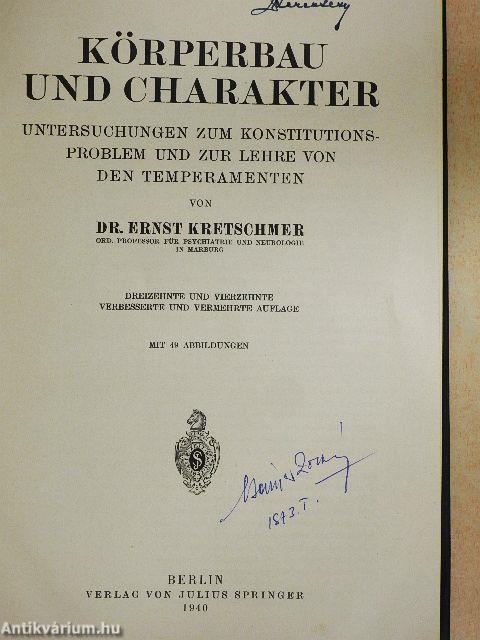Körperbau und Charakter