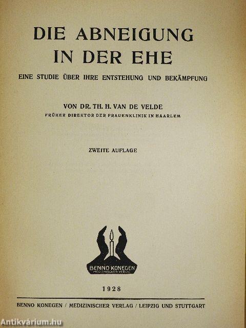 Die Abneigung in der Ehe